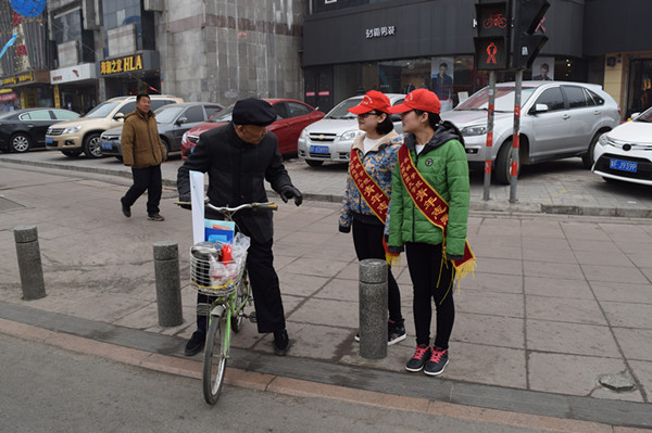 3月5日 学雷锋 传文明 志愿者在行动