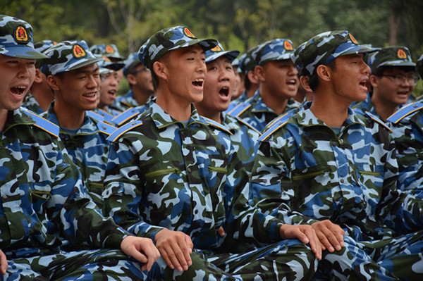 【军训集锦】迷彩服下的青春