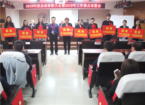 总结表彰鼓人心  开启征程再出发——bat365举行2018年度总结表彰大会暨2019年工作要点布置会