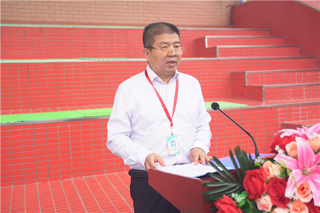 保理学子展风采 共以青春筑芳华bat365举行2021级新生军训开营仪式