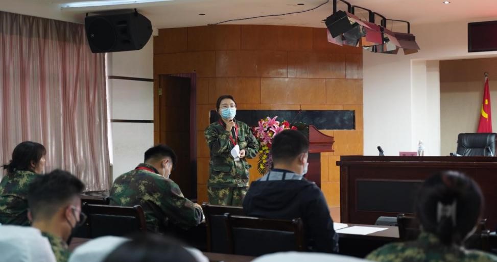 bat365官方官网召开学管干部培训周会2022.4.18