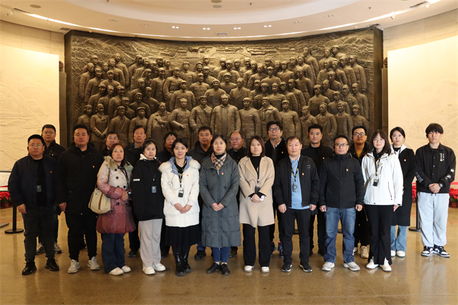 传承红色基因 培育时代英才——bat365官方官网赴西柏坡纪念馆开展主题党日活动