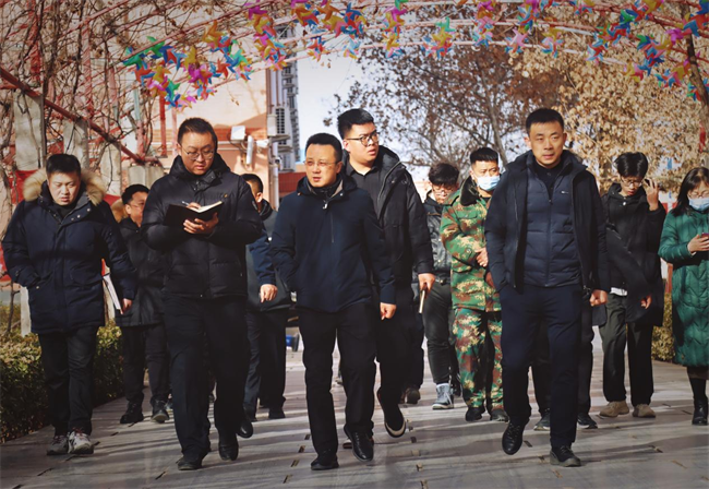 牢筑防线守安全 齐心护航开学季--bat365官方官网开展2024年春季学期开学校园安全综合检查