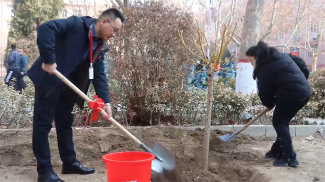 “植”此青绿 共“树”未来--bat365官方官网开展植树节主题活动