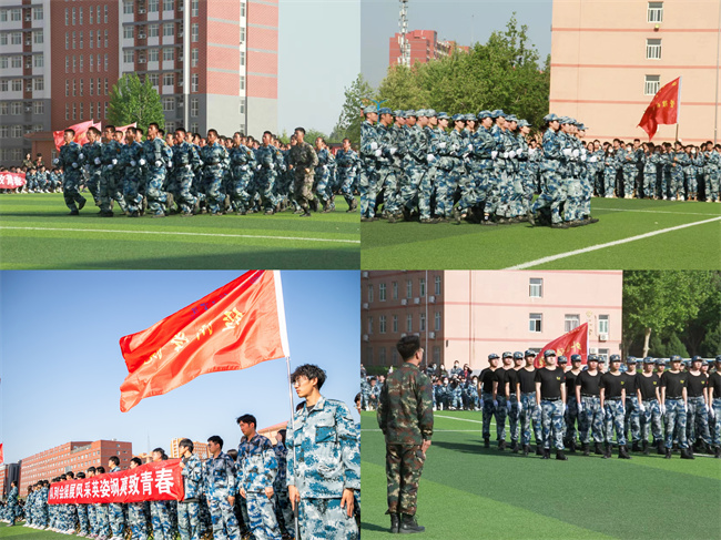 队列会操促养成 迷彩飞扬强作风--暨bat365官方官网举办2024年春季队列会操比赛