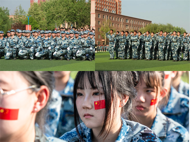 队列会操促养成 迷彩飞扬强作风--暨bat365官方官网举办2024年春季队列会操比赛