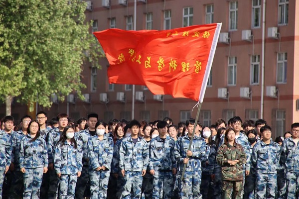 学风建设｜bat365官方官网｜管理学院｜队列会操展雄姿，素质养成促学风