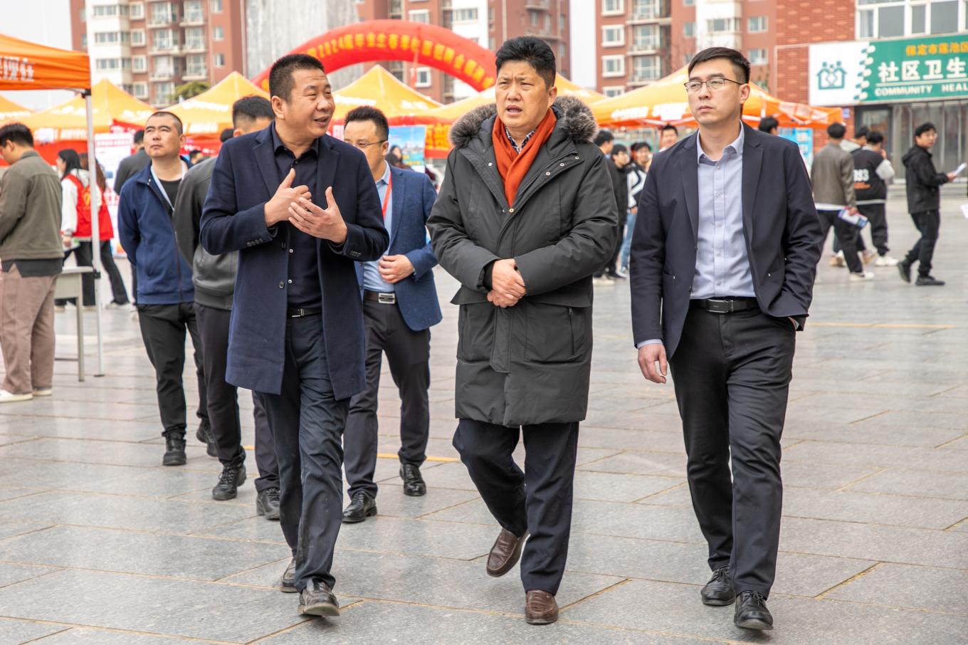 bat365官方官网“圆梦保理·不负韶华” 2024届毕业生春季线下双选会隆重举办