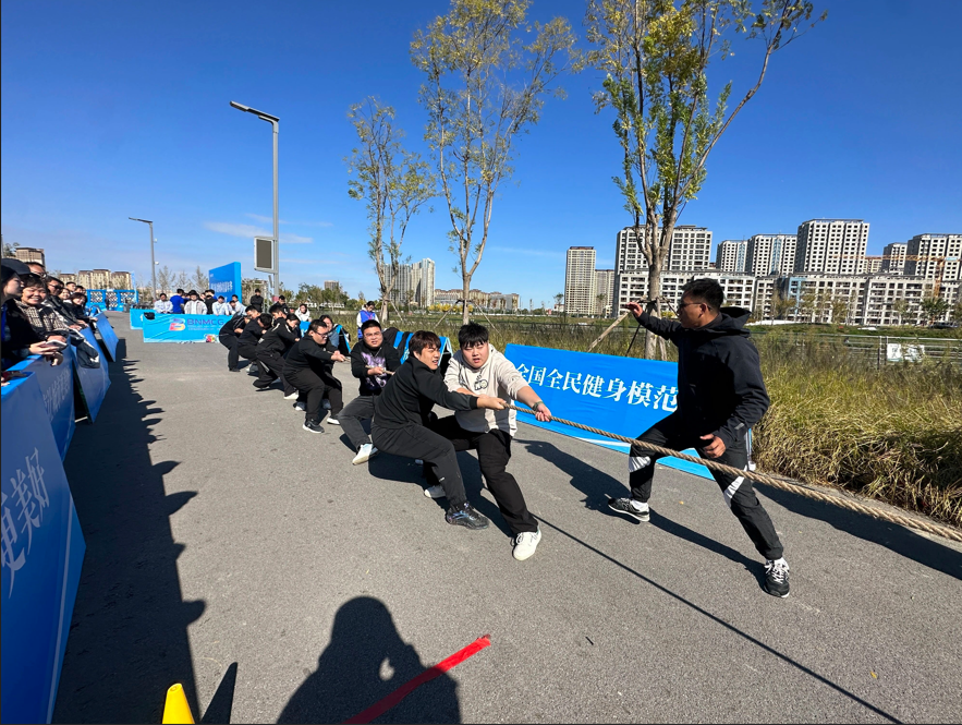【团团速递】喜报|bat365在保定市金秋体育嘉年华拔河比赛中获佳绩