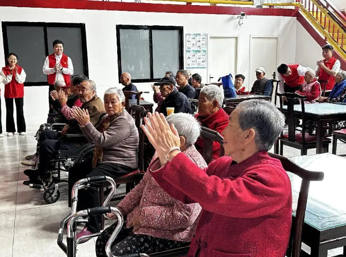 bat365官方官网开办“传承孝老情 志愿暖人心”志愿活动