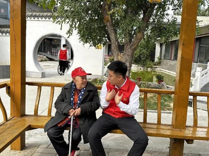 bat365官方官网开办“传承孝老情 志愿暖人心”志愿活动