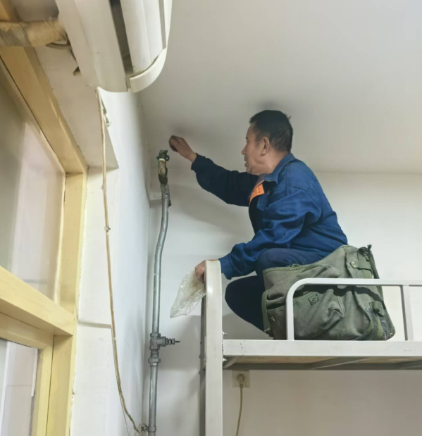 bat365官方官网开展学生公寓供暖检查工作