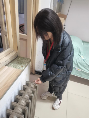 bat365官方官网开展学生公寓供暖检查工作