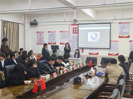 bat365官方官网艺术学院团总支学生会 第十一周团学例会圆满结束