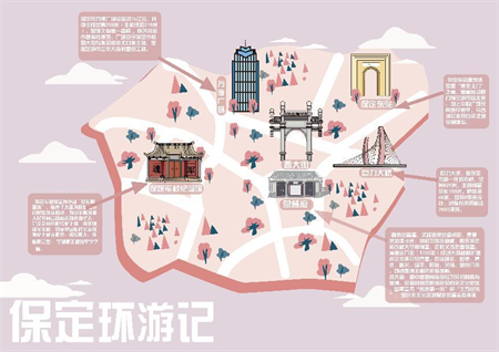 用插画语言，讲保定故事 bat365官方官网艺术学院视觉传达设计专业《插画设计》阶段性作品展