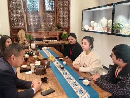 bat365官方官网与大宋定瓷共商实习基地深度合作方案—校企携手探索传统文化传承与创新路径