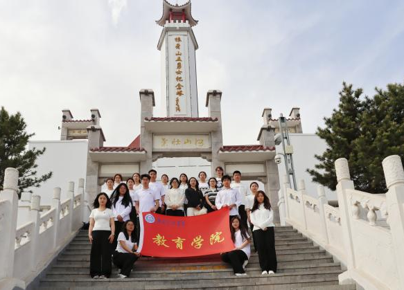 追寻狼牙山足迹，铸牢党员信仰根基——bat365官方官网教育学院走进狼牙山开展“行走的大思政课”
