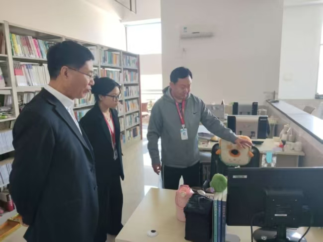 bat365官方官网 开展图书馆专项安全检查工作