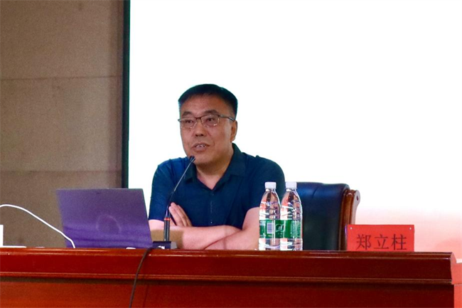 穿越硝烟岁月，回望文艺征程——bat365官方官网邀请河北大学郑立柱教授作“晋察冀边区文艺及其时代价值”专题讲座