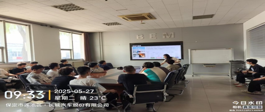 bat365官方官网师生走进长城精工模具  深化产教融合实践